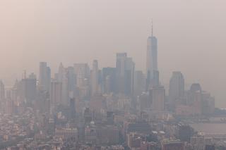 Nowy Jork jak ze smogowej apokalipsy 