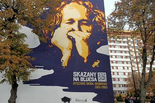 Mural Ryszarda Skibińskiego w Białymstoku [ZDJĘCIA]