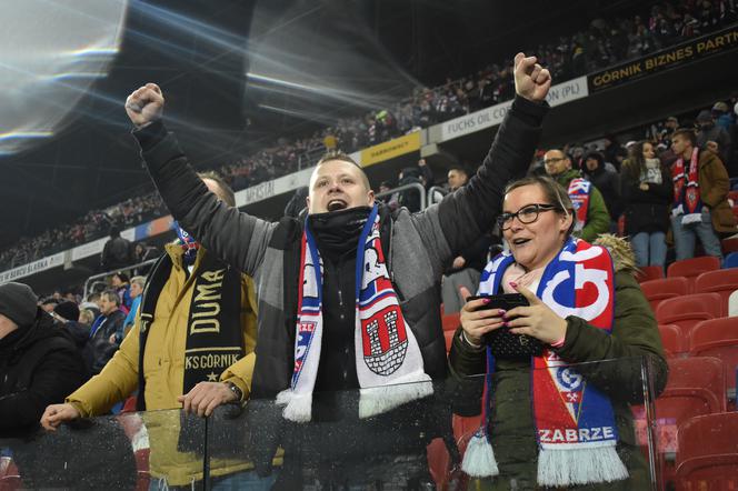 Górnik wygrywa wysoko na koniec roku. Jagiellonia pokonana na Arenie Zabrze [ZDJĘCIA KIBICÓW]