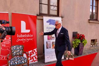 Odsłonięcie tablicy Krzesimira Dębskiego w Zamojskiej Alei Sław