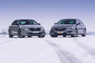 Flotowe bestsellery. TEST porównawczy - Opel Insignia Grand Sport 2.0 CDTi 210 KM AT8 4x4 vs. Skoda Superb 2.0 TDI 190 KM DSG7 4x4