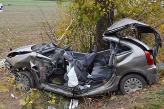 Citroen złamał się jak zapałka. 42-latka wiozła nim synów