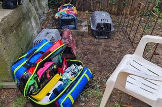 Pożar w Fundacji Kociniec.