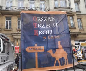 Obchody Trzech Króli w Łodzi. Pochód wzdłuż Piotrkowskiej