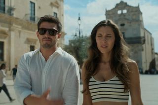 Barwy szczęścia, odcinek 3146. Justin (Jasper Sołtysiewicz), Regina (Kamila Kamińska)