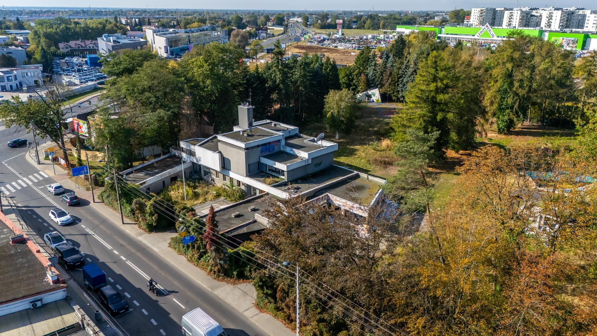 Opuszczona willa przy Ryżowej 72 w Warszawie