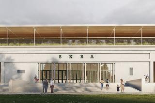 Hala sportowa i główny stadion warszawskiej Skry