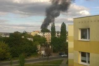 Pożar w centrum Bydgoszczy! Kłęby dymu nad miastem