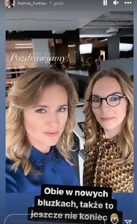 M jak miłość na planie. Sylwia (Hanna Turnau), Julia (Marta Chodorowska)