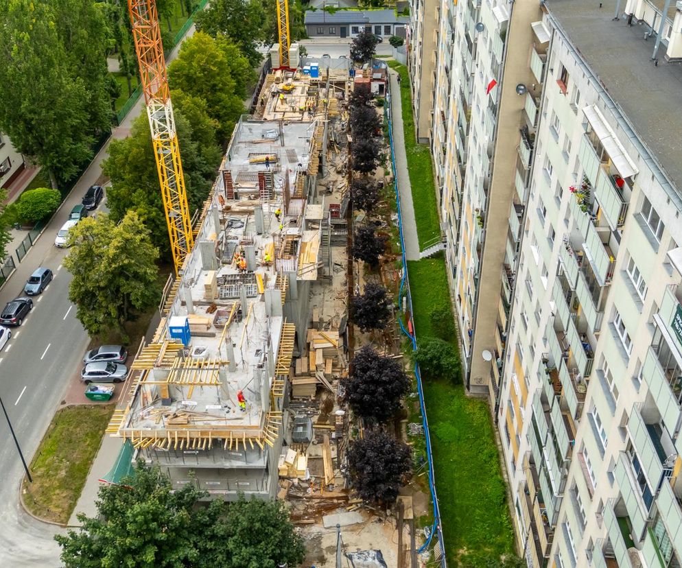 Inwestycja Wola Księcia Janusza w Warszawie w budowie