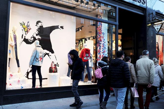 Banksy oskarża znaną markę o kradzież 