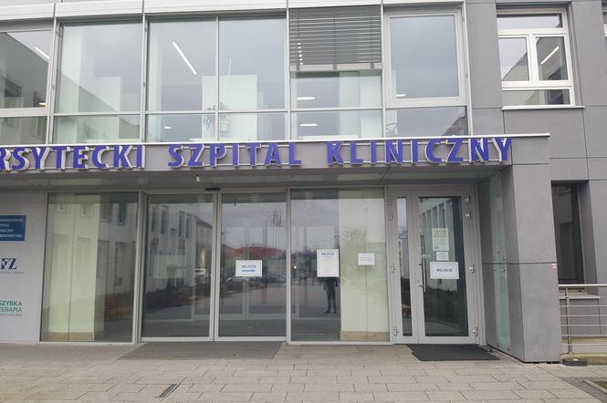 Białystok. Klinika chirurgii ogólnej zamknięta. Personel na kwarantannie
