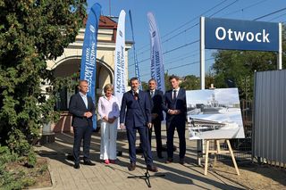 Dworzec PKP w Otwocku - wizualizacje