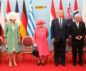 Trump u królowej był królem gaf! Teraz się poprawi?