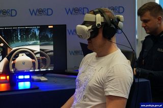 Policjant stworzył symulator wypadków drogowych. Wirtualna rzeczywistość na ratunek!