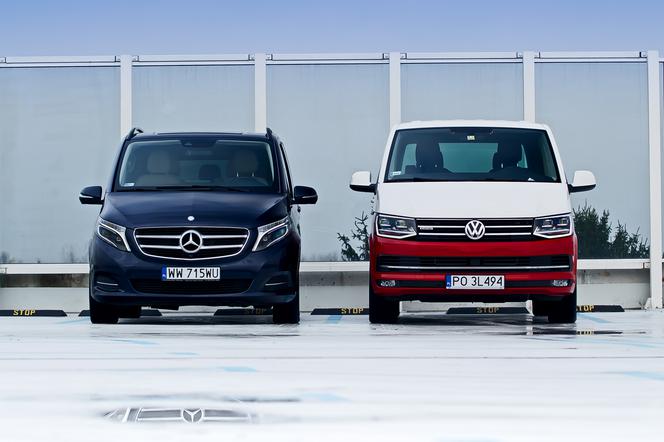 Volkswagen Multivan T6 Generation Six 2.0 BiTDI vs. Mercedes-Benz V250 Bluetec Avantgarde