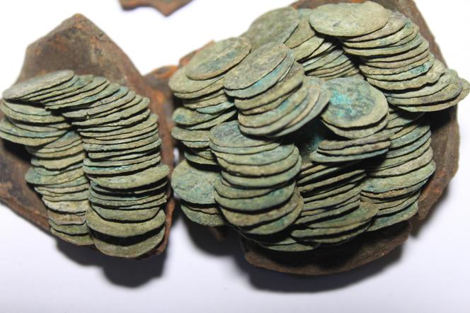 Poszukiwacze skarbów z Sądecczyzny odkopali monety z czasów Władysława Jagiełły