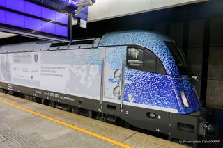 Lokomotywa z grafiką o Rodzinie Ulmów