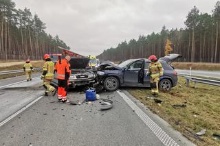 Groźny wypadek na S5 w Pawłówku pod Bydgoszczą. Jedna osoba ranna [ZDJĘCIA] 