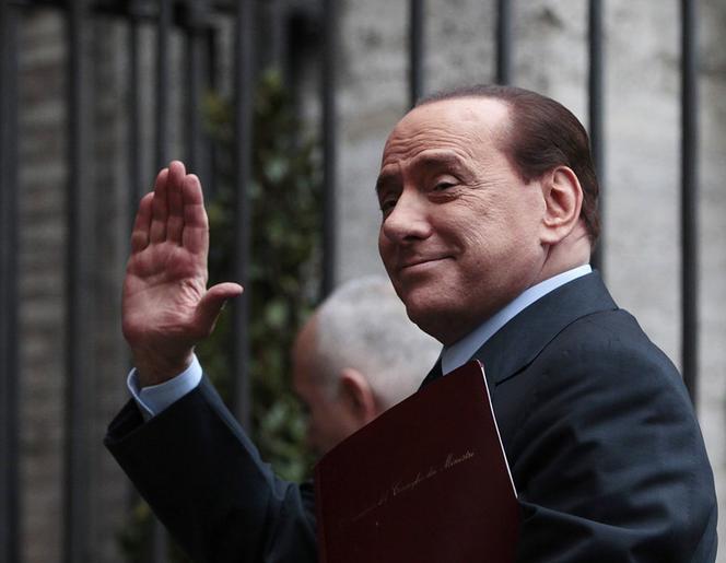 Silvio Berlusconi i jego harem