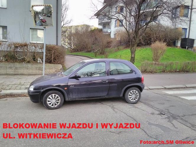 Mistrzowie parkowania z Gliwic! Strażnicy miejscy łapią się za głowę [ZDJĘCIA]