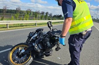 Tragiczny wypadek na S5 koło Leszna. Nie żyje motocyklista