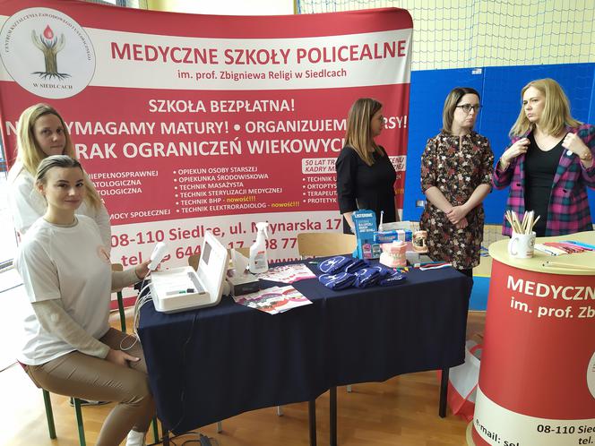 Fotorelacja z 14. Targów Edukacyjnych i dni otwartych w Zespole Szkół Ponadgimnazjalnych nr 3 w Siedlcach