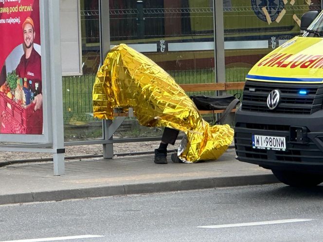 Śmierć na przystanku w Warszawie