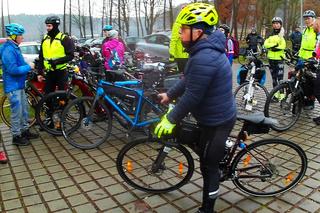 Noworoczny rajd rowerowy nad jezioro Świdwie