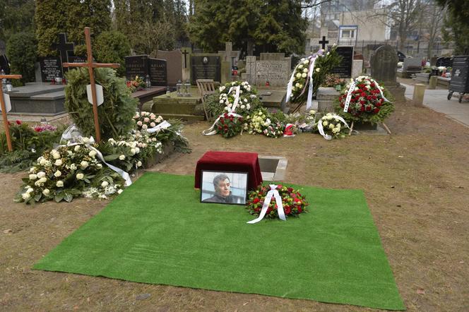 Pogrzeb dziennikarza Krzysztofa Leskiego