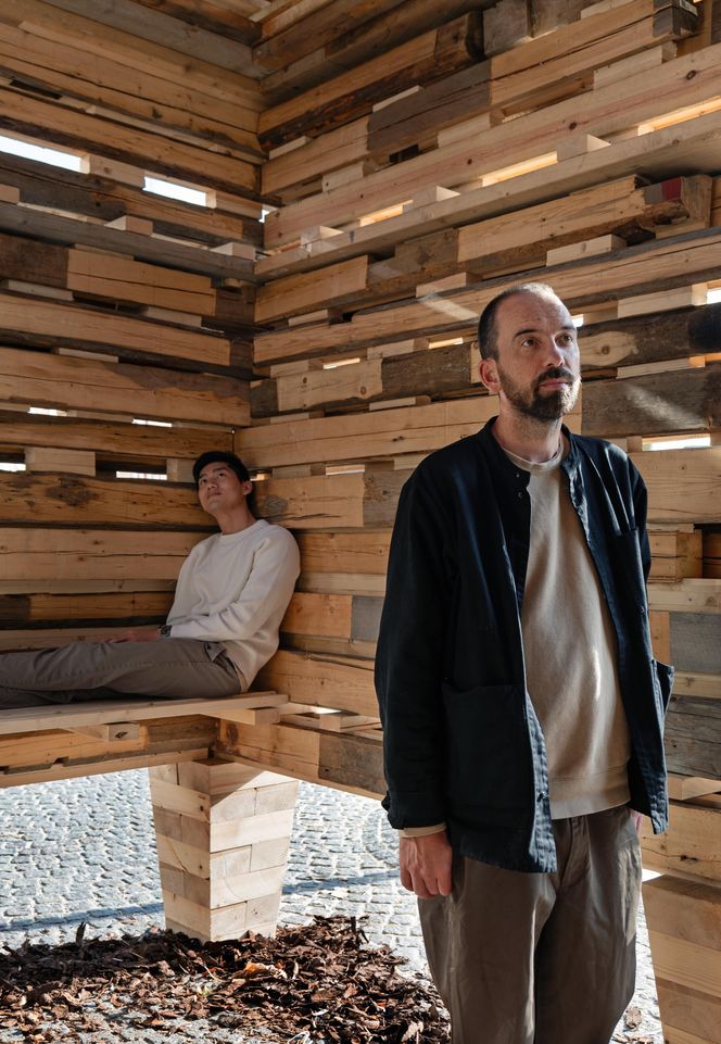 Barn Again - jeden z dwóch prezentowanych na Biennale pawilonów