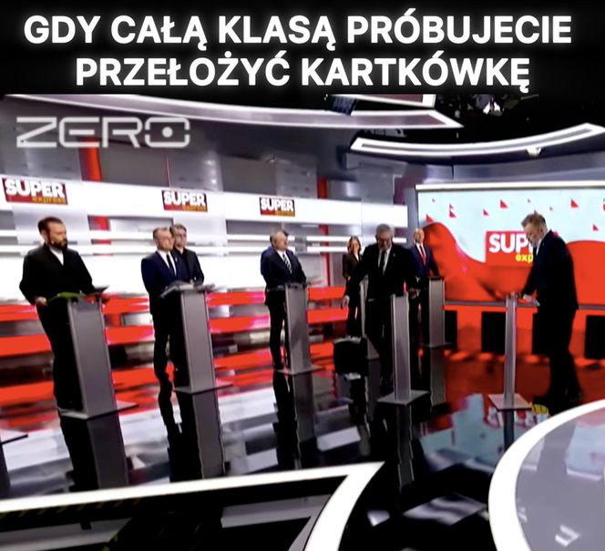 Najlepsze memy z debaty Super Expressu