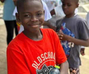 Łukasz Lis w Afryce