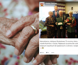 Taka miłość zdarza się raz na milion! Pani Lucyna i Pan Józef z woj. lubelskiego są małżeństwem od 75 lat! 