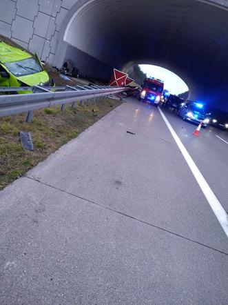 Autostrada wypadek 