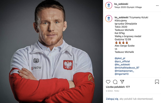 Tokio 2021: Tadeusz Michalik zdobył BRĄZOWY MEDAL! Trenuje w Poznaniu!