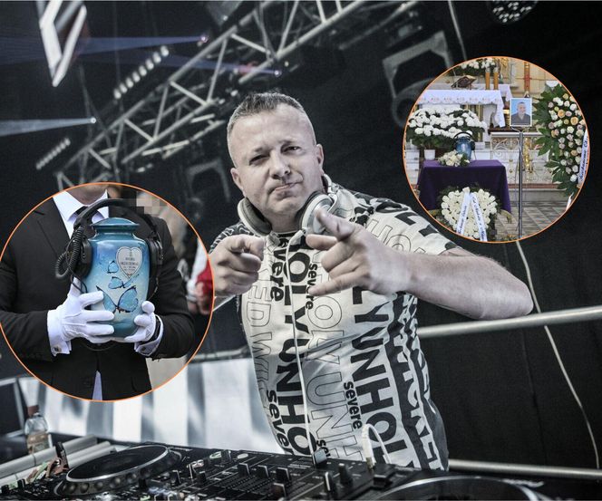 Rodzina i przyjaciele pożegnali DJ'a Hazela. Poruszające zdjęcia z pogrzebu trafiły do sieci
