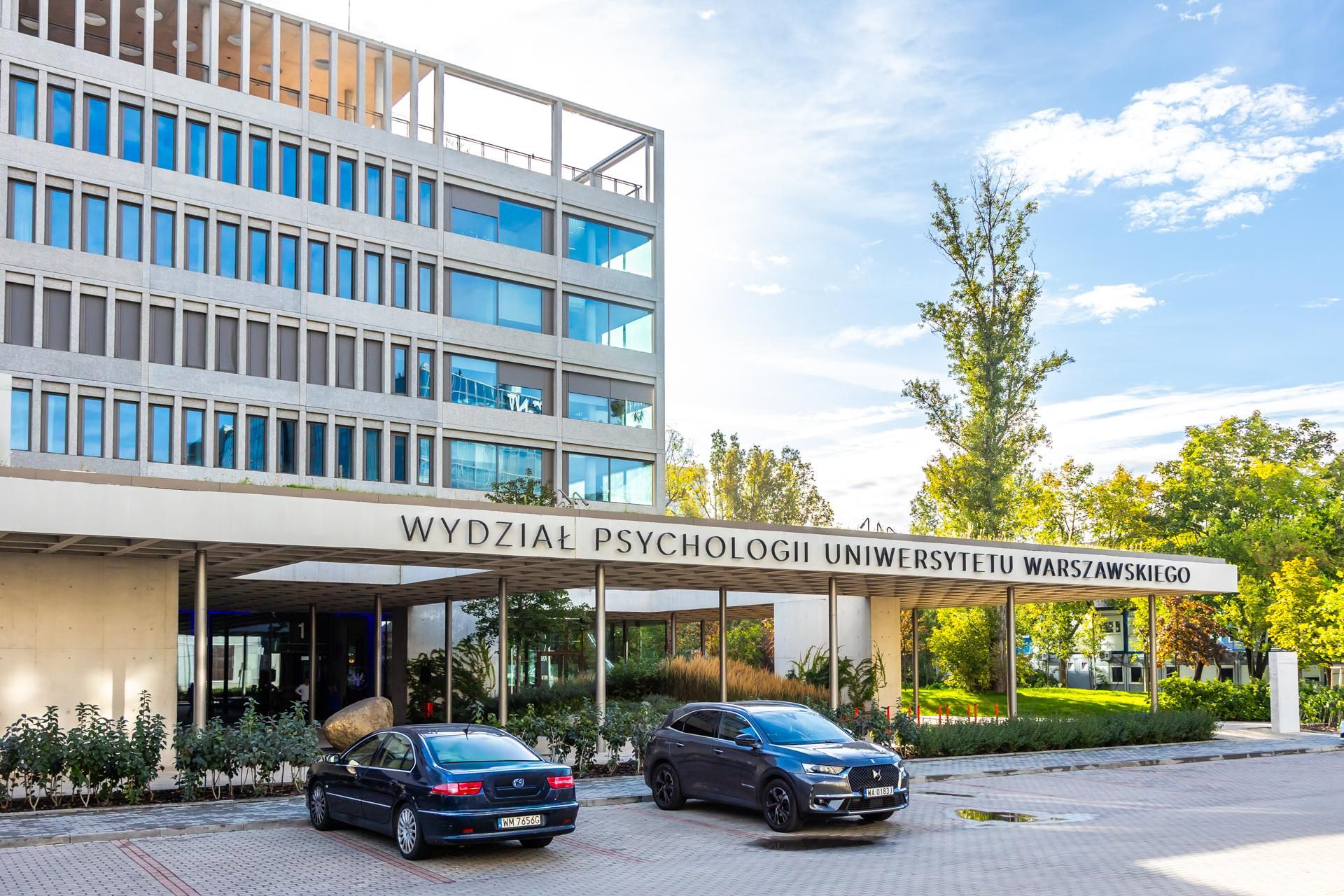 Nowy budynek Wydziału Psychologii Uniwersytetu Warszawskiego