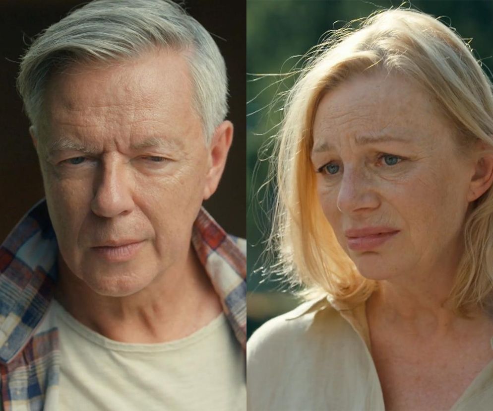 Barwy szczęścia, odcinek 3133: Henryk (Zbigniew Suszyński), Wanda (Maja Barełkowska)