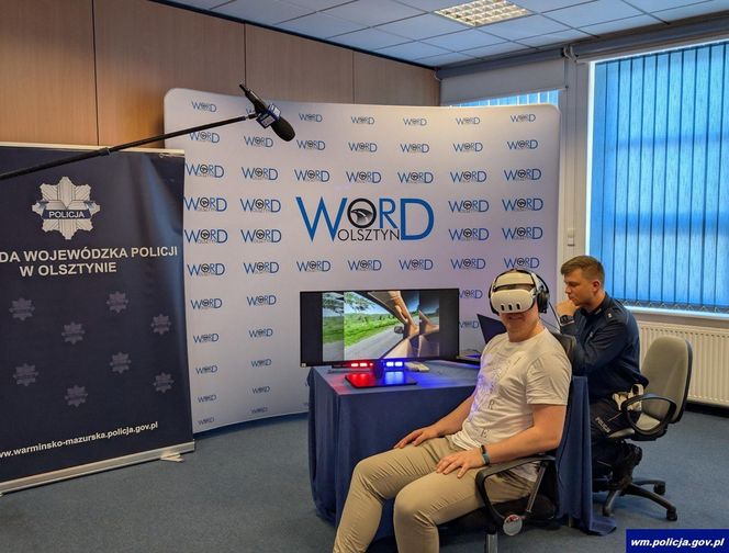 Policjant stworzył symulator wypadków drogowych. Wirtualna rzeczywistość na ratunek!