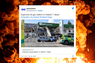 Wybuch na stacji benzynowej w Irlandii. Zginęło 7 osób, a 8 zostało rannych