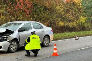 Wypadek na DW911 w Piekarach Śląskich