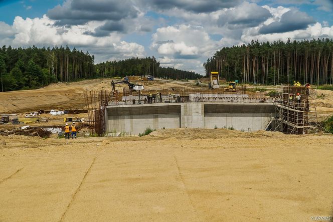 Budowa S-19 Malewice - Chlebczyn i nowego mostu na Bugu