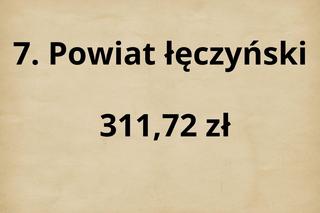TOP 10 najbogatszych powiatów w woj. lubelskim