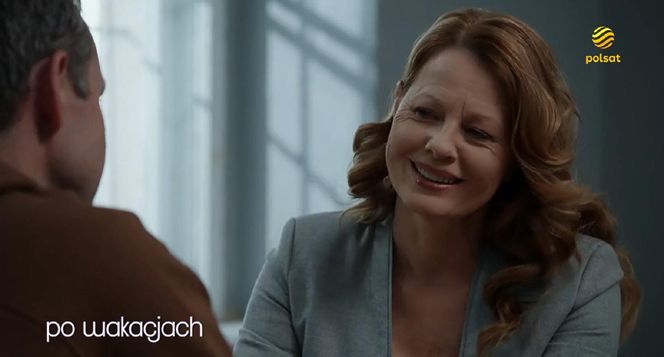 	Pierwsza miłość po wakacjach nowy sezon. Mateusz Stik (Lesław Żurek), Teresa (Ewa Skibińska)