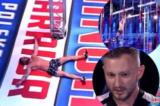 Polsat pokazał, jak Albert Lorenz złamał kręgosłup. Jest nagranie z Ninja vs Ninja
