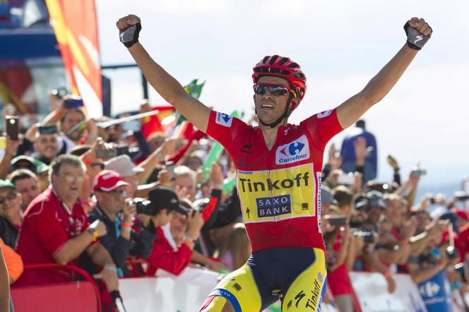Alberto Contador na mecie Vuelta a Espana 2014