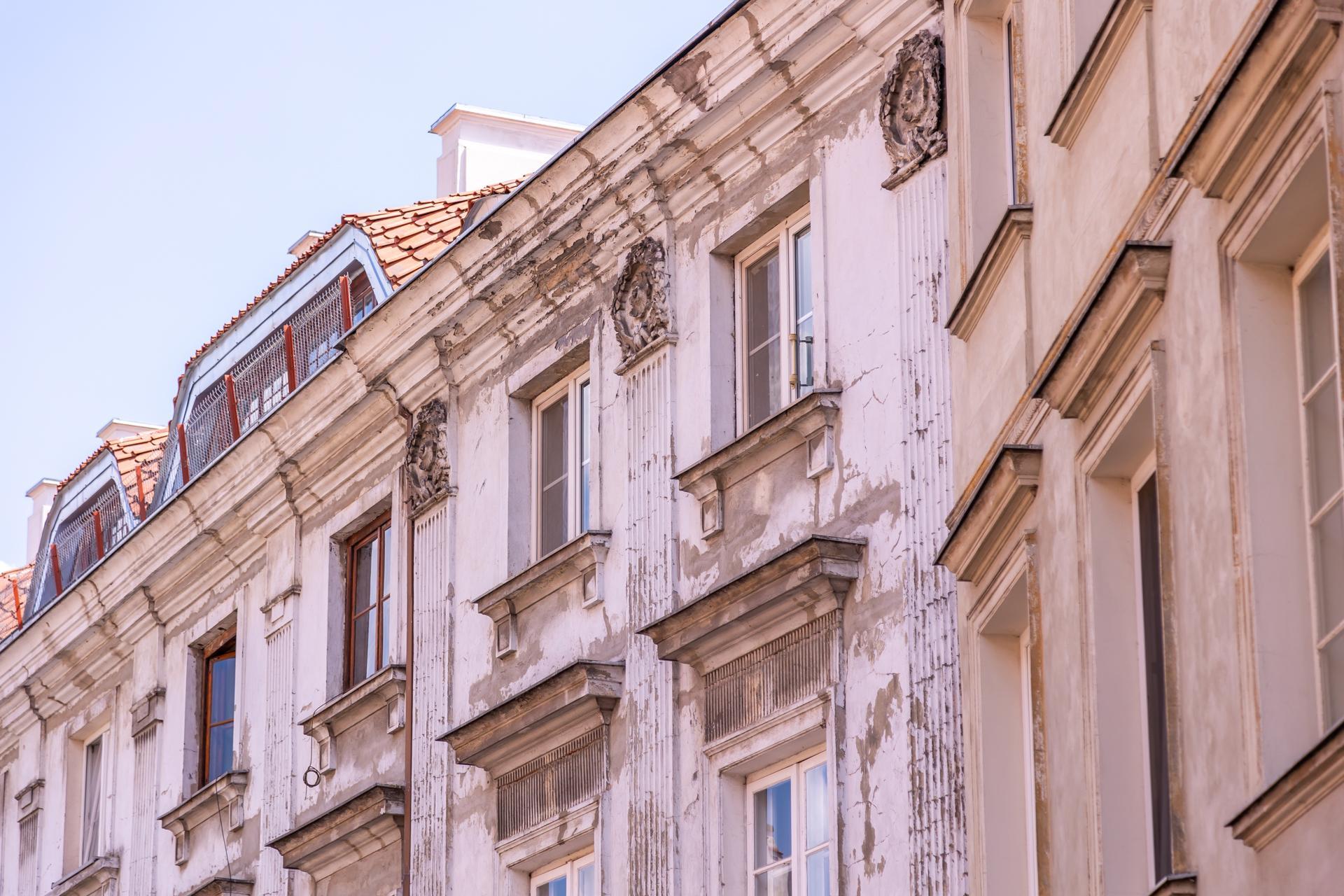 Mariensztat w Warszawie - zdjęcia. Niewykorzystany potencjał w centrum miasta