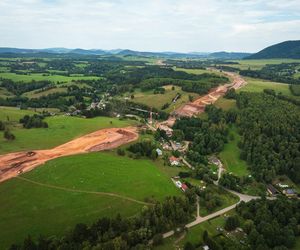 Autostrada D11 w Czechach - zdjęcia z budowy - sierpień 2025