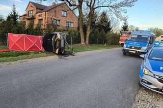 Tragedia w Wielkanoc pod Płockiem. 21-latek roztrzaskał się o betonowy przepust. Nie żyje